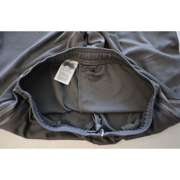 adidas Men's Sz M Gray/White 3-Striped Aeroready PrimeGreen Track Pants - Picture 3 of 11